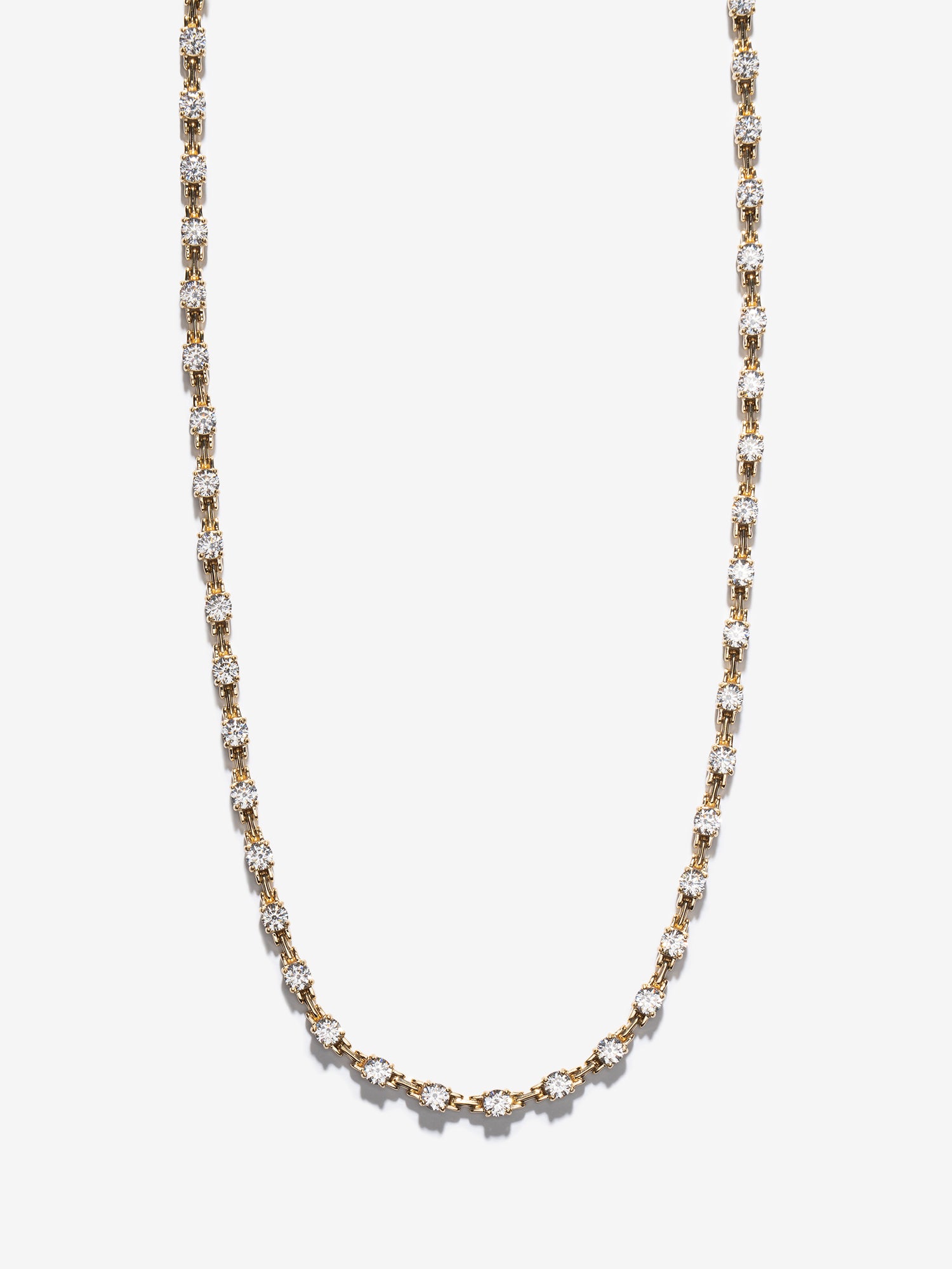 Pirouette Large All Over Diamond Necklace