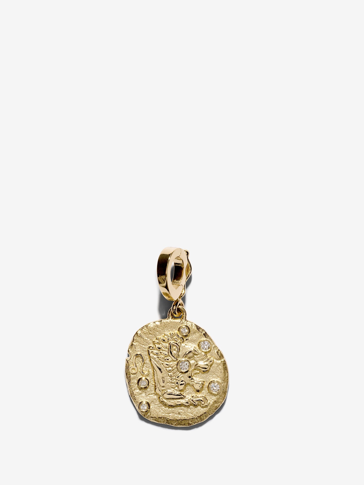 Of The Stars Leo Small Coin Charm