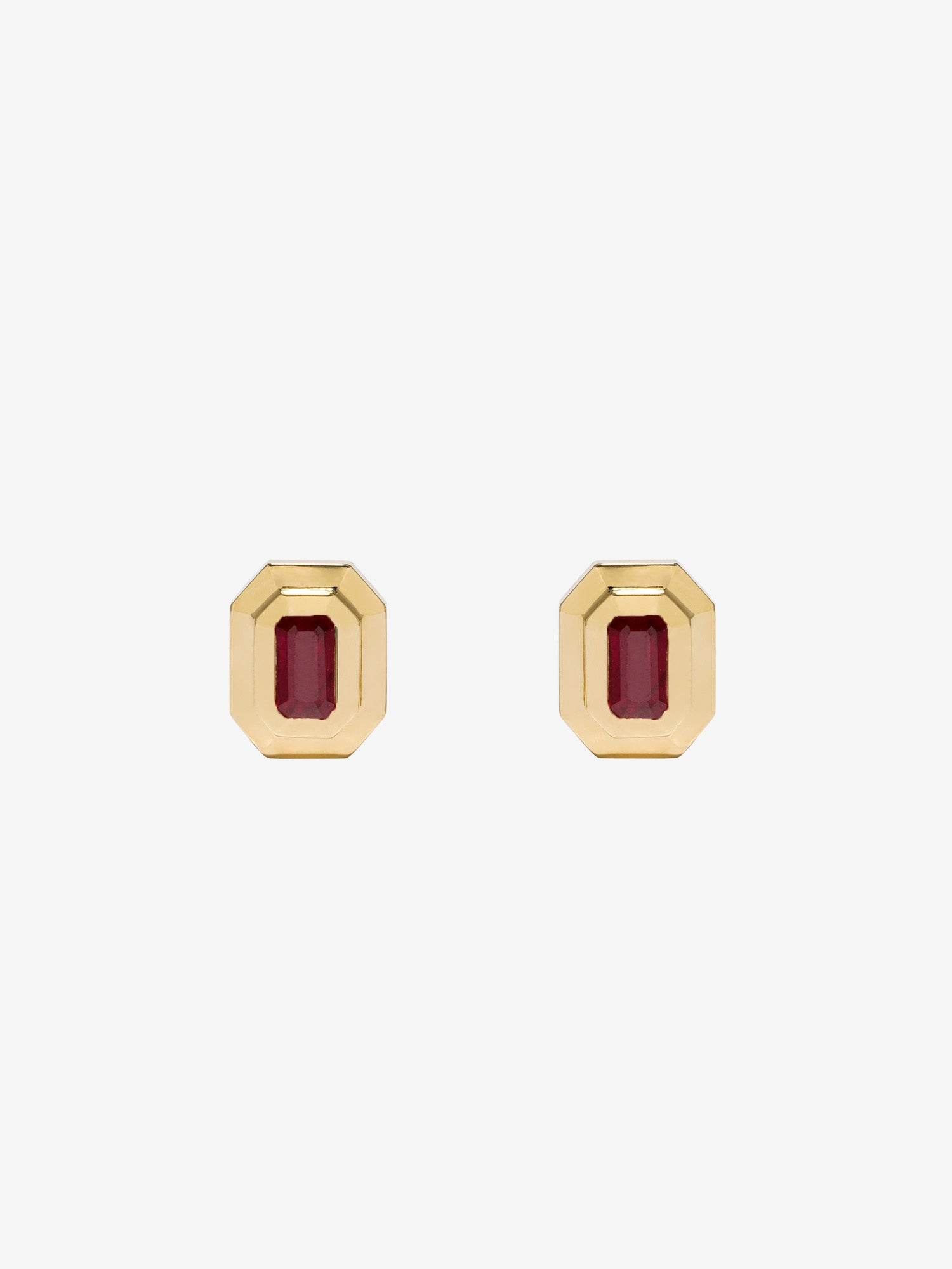 Ruby Staircase Studs