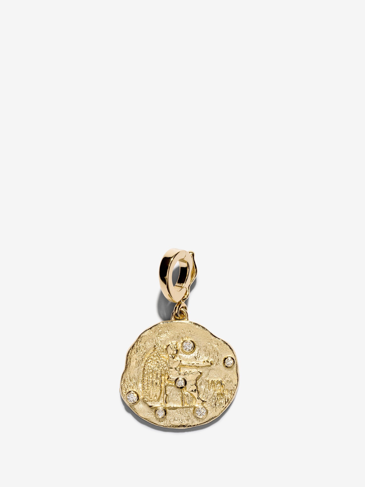 Of The Stars Virgo Small Coin Charm