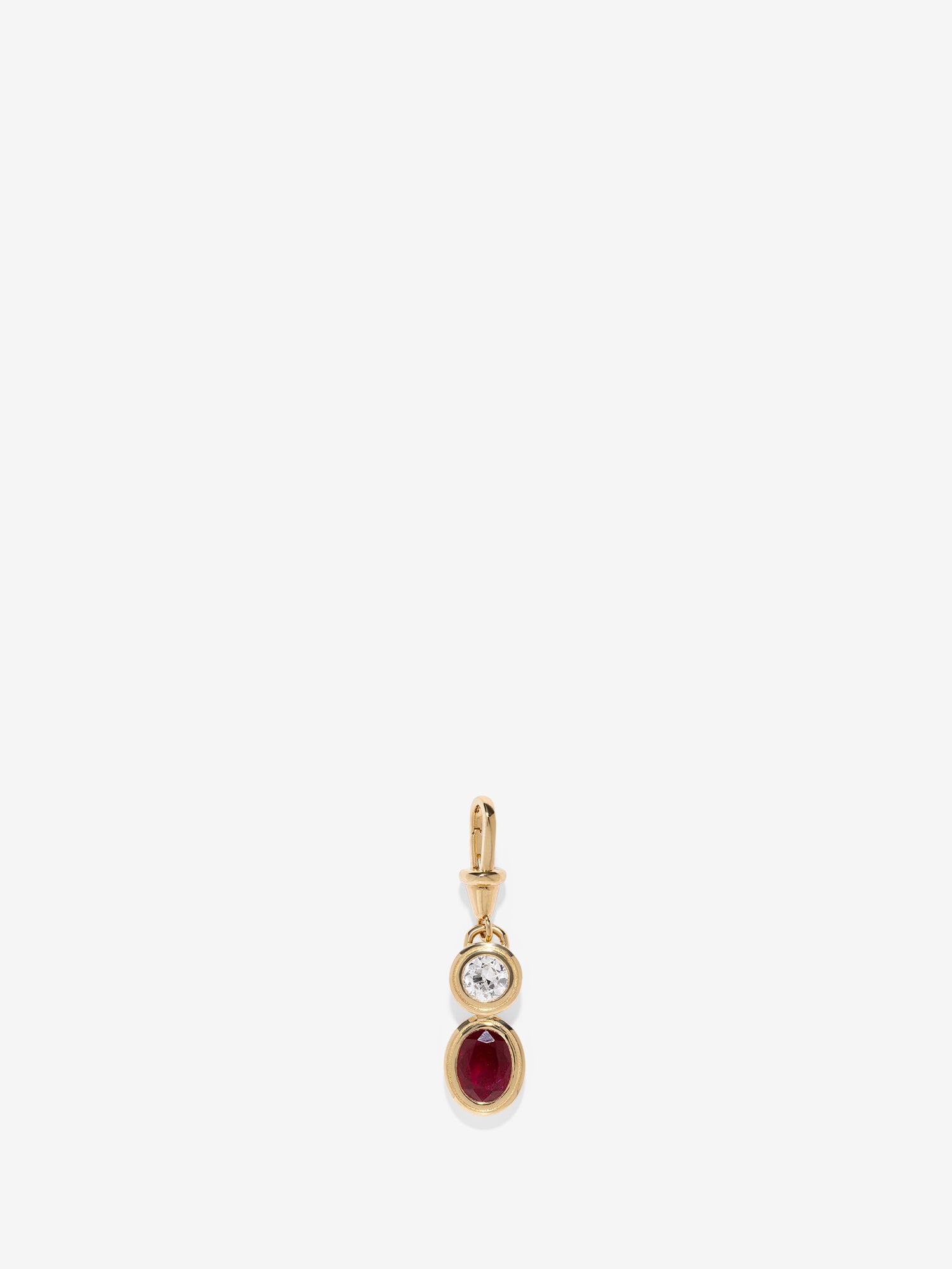 Duet Ruby & Diamond Charm