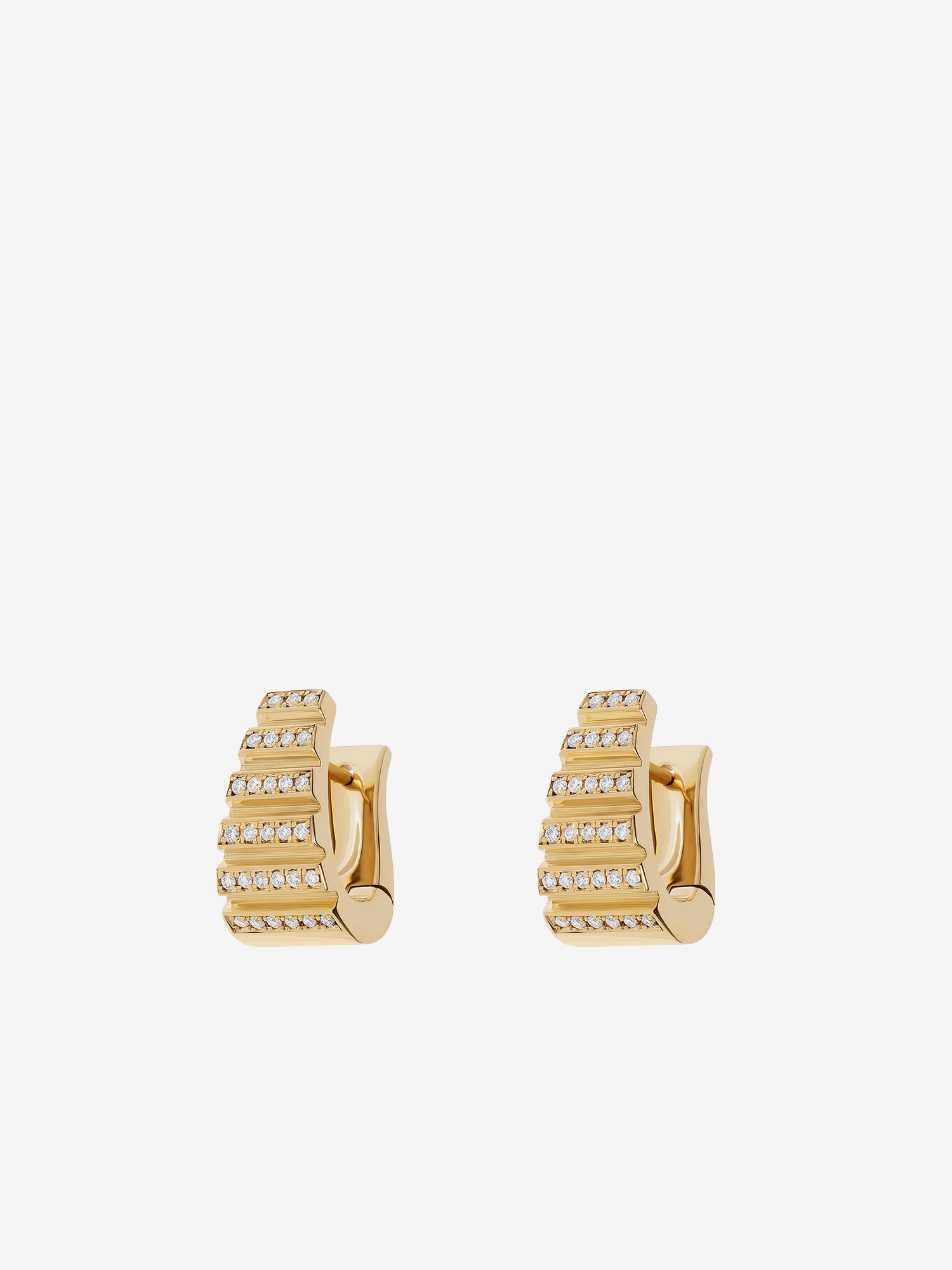 Escalier Small Pave Hoop