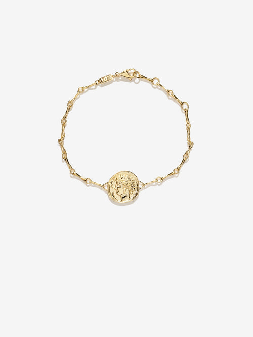 Goddess Coin Bracelet