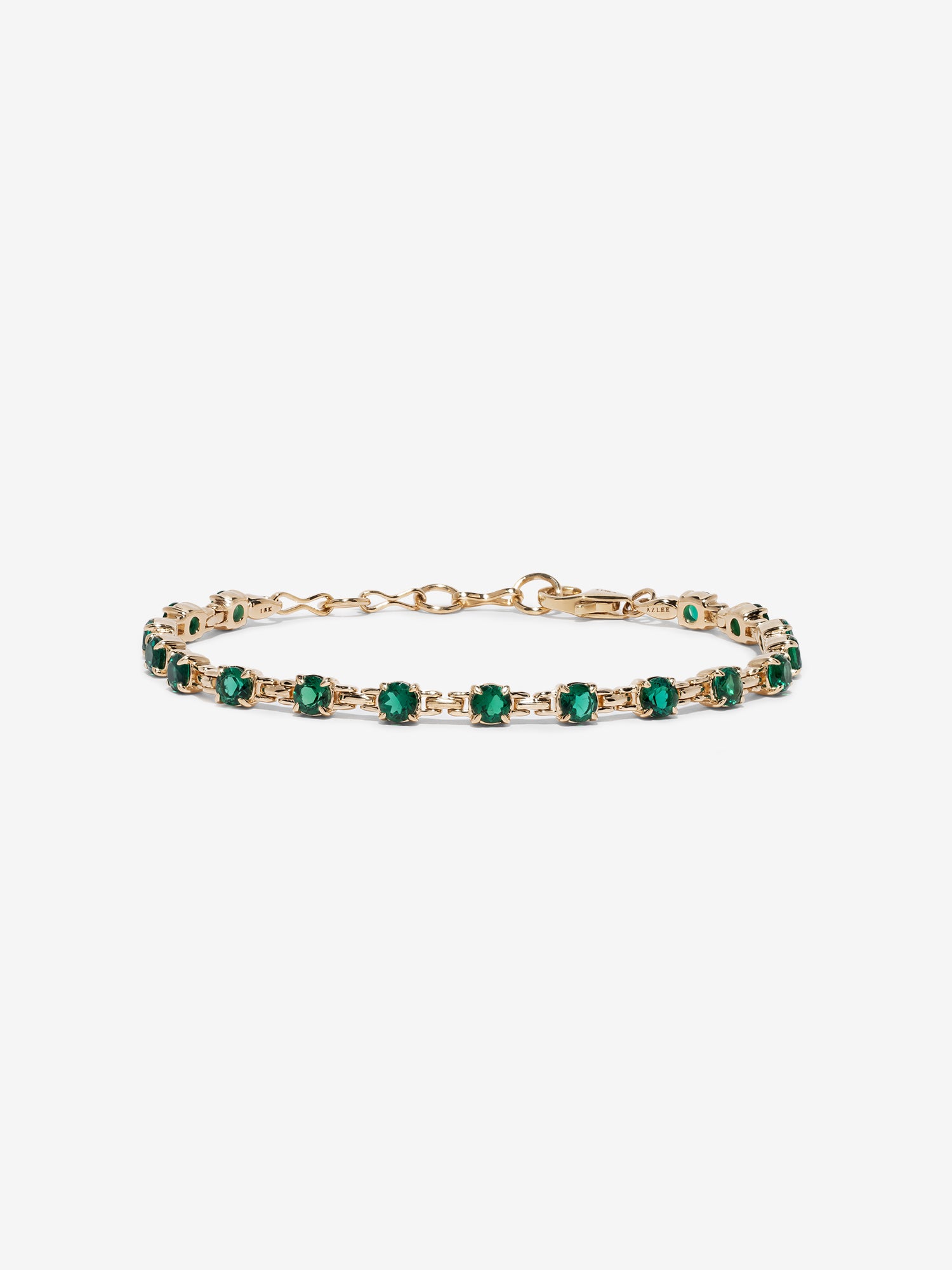 Pirouette Large Emerald Bracelet