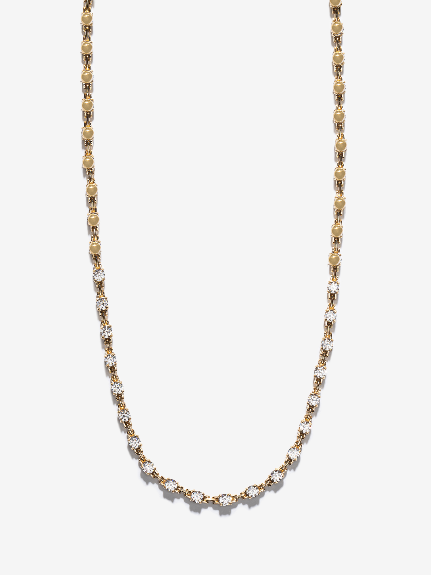 Pirouette Large Front Diamond Necklace