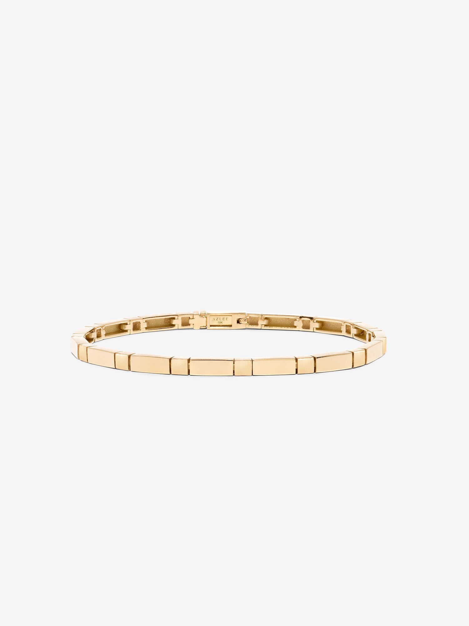 Gold Bar Tennis Bracelet