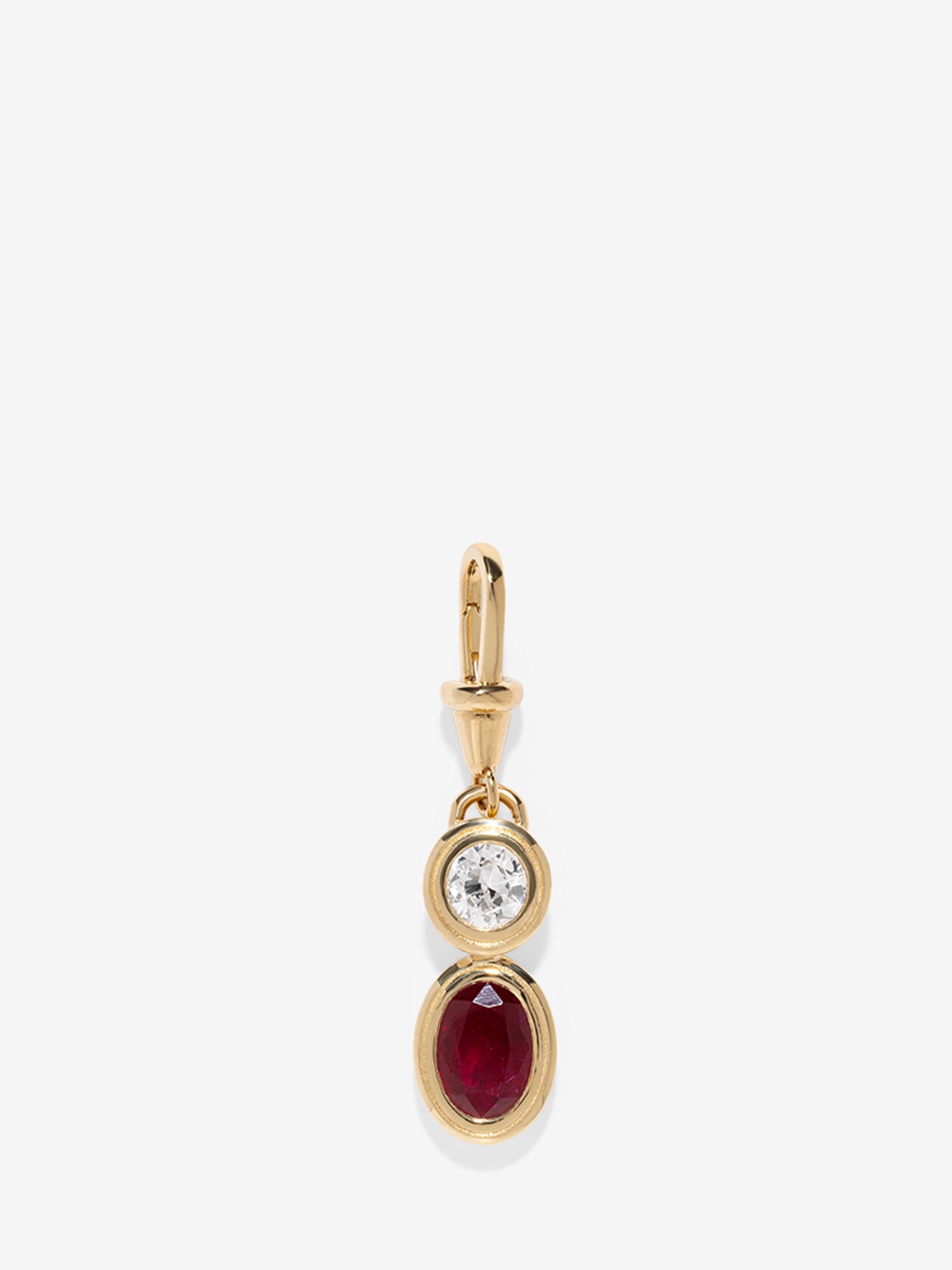 Duet Ruby & Diamond Charm