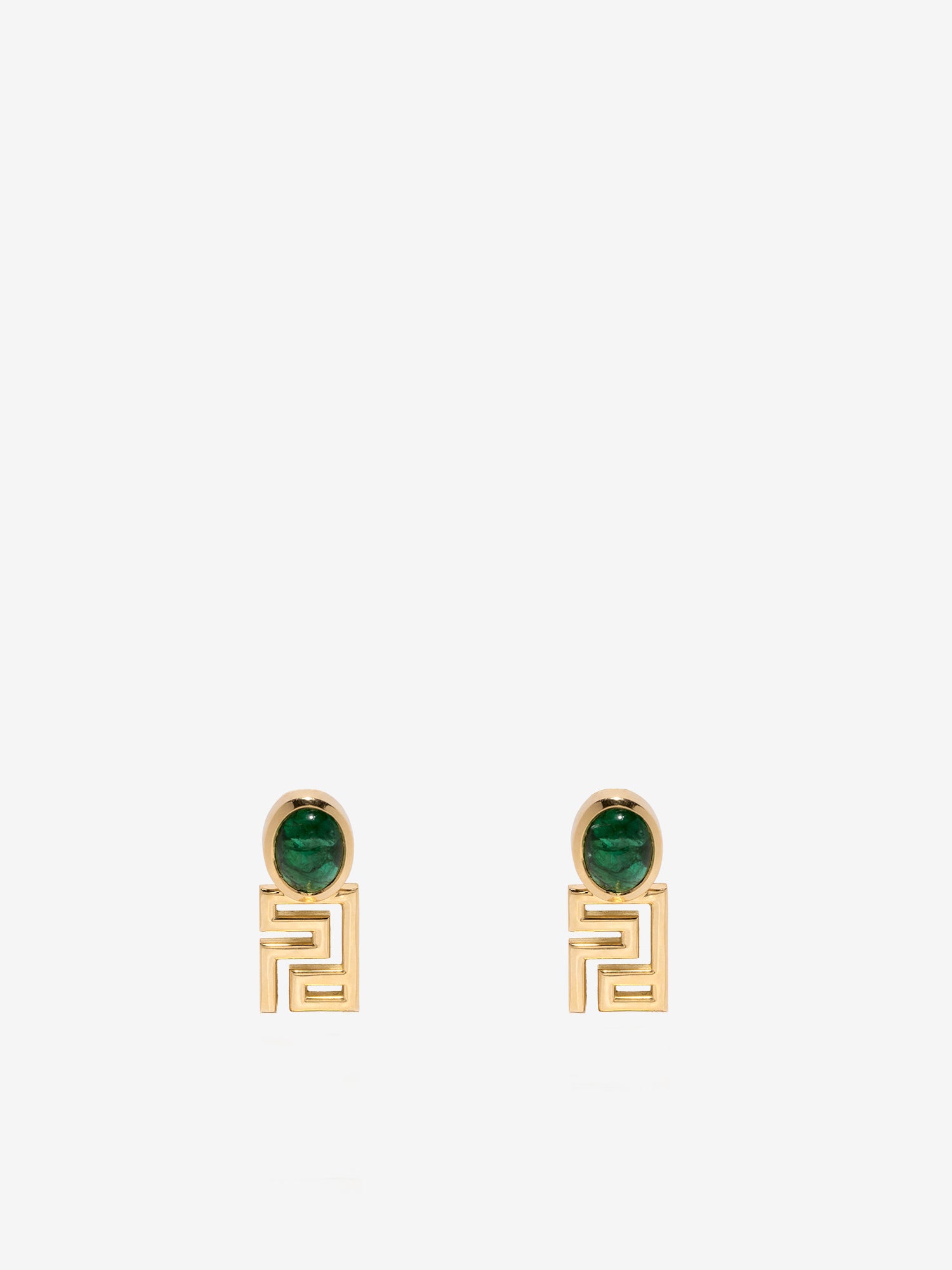 Tessellate Emerald Earrings