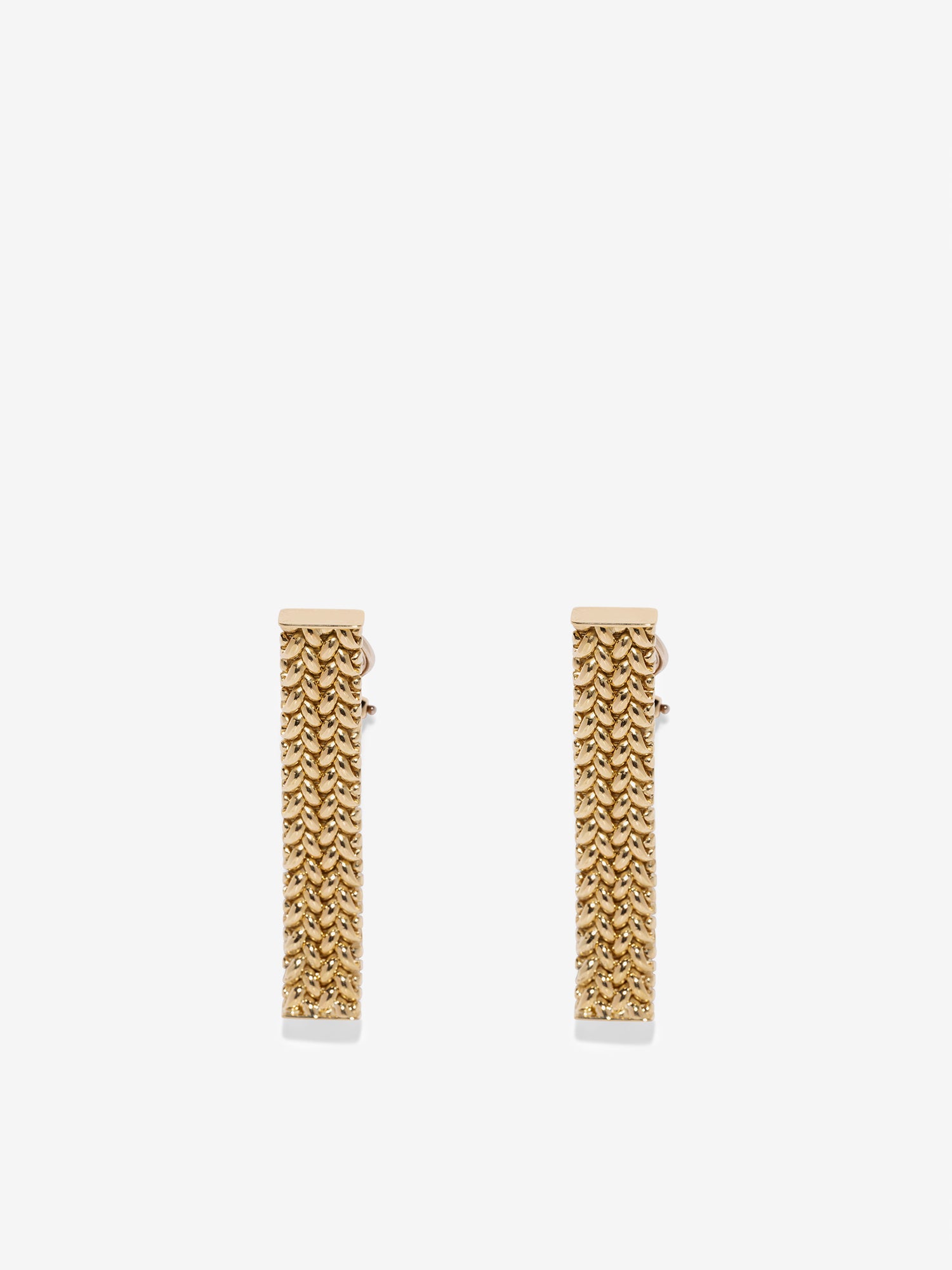 Woven Chain Earrings