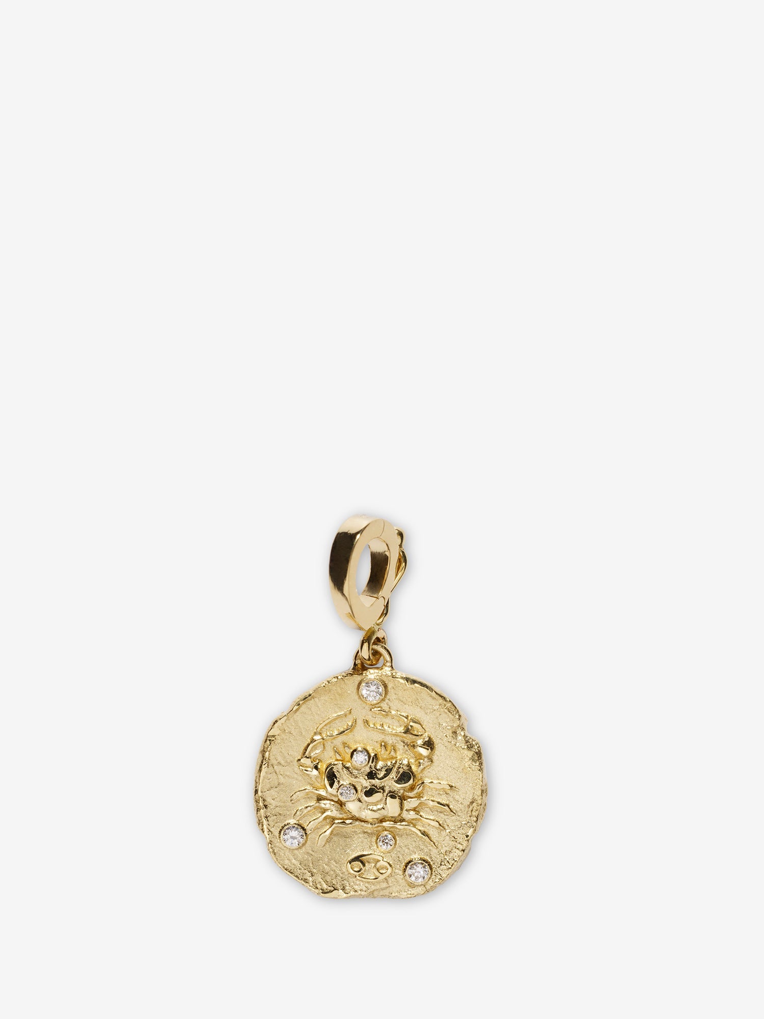 Of The Stars Cancer Small Coin Charm