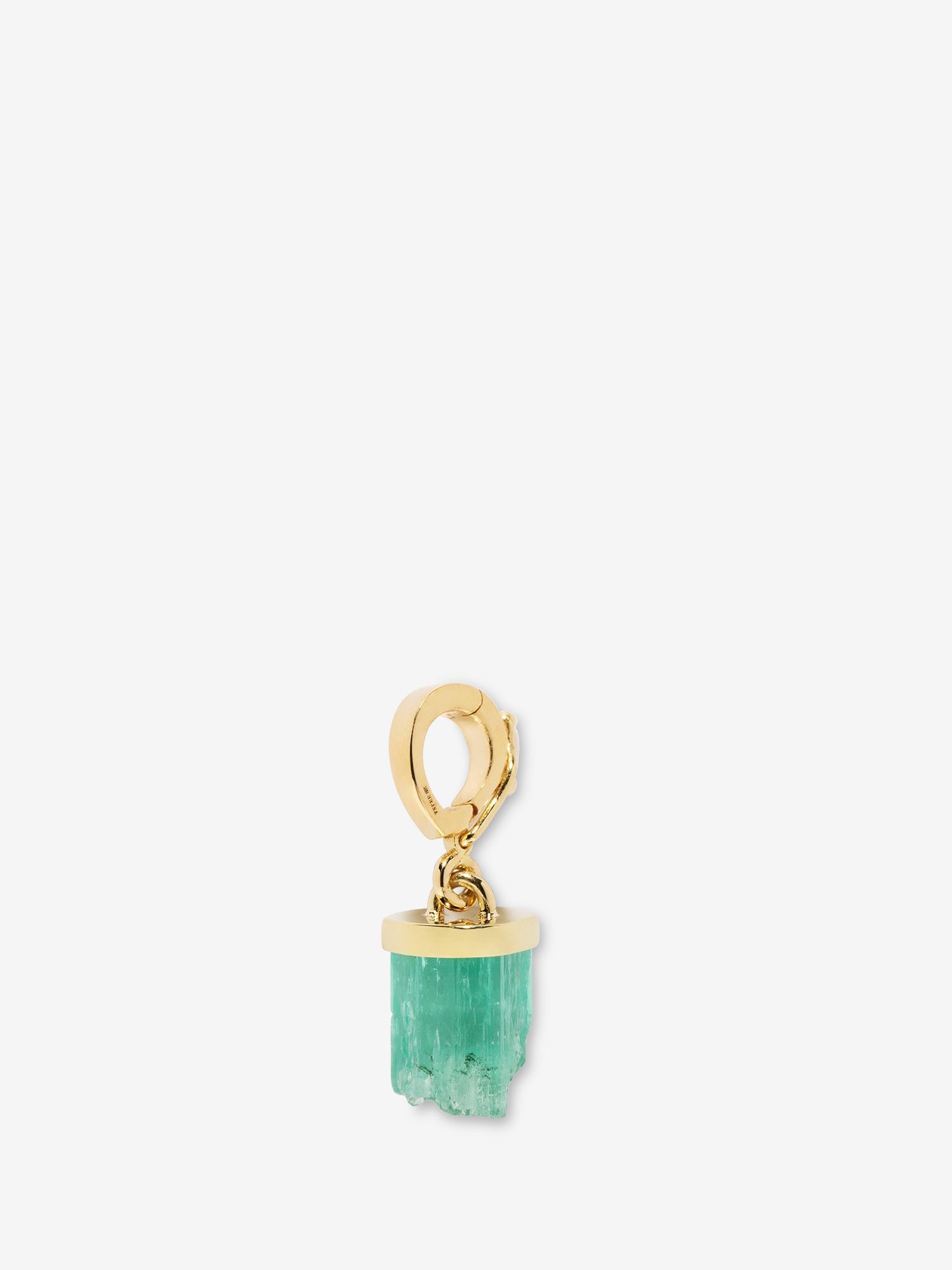 Small  Emerald Column Charm