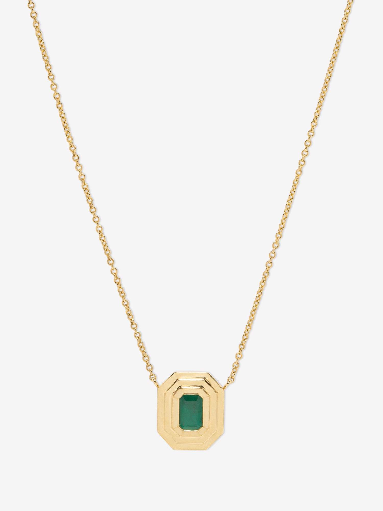 Emerald Staircase Necklace – AZLEE Jewelry