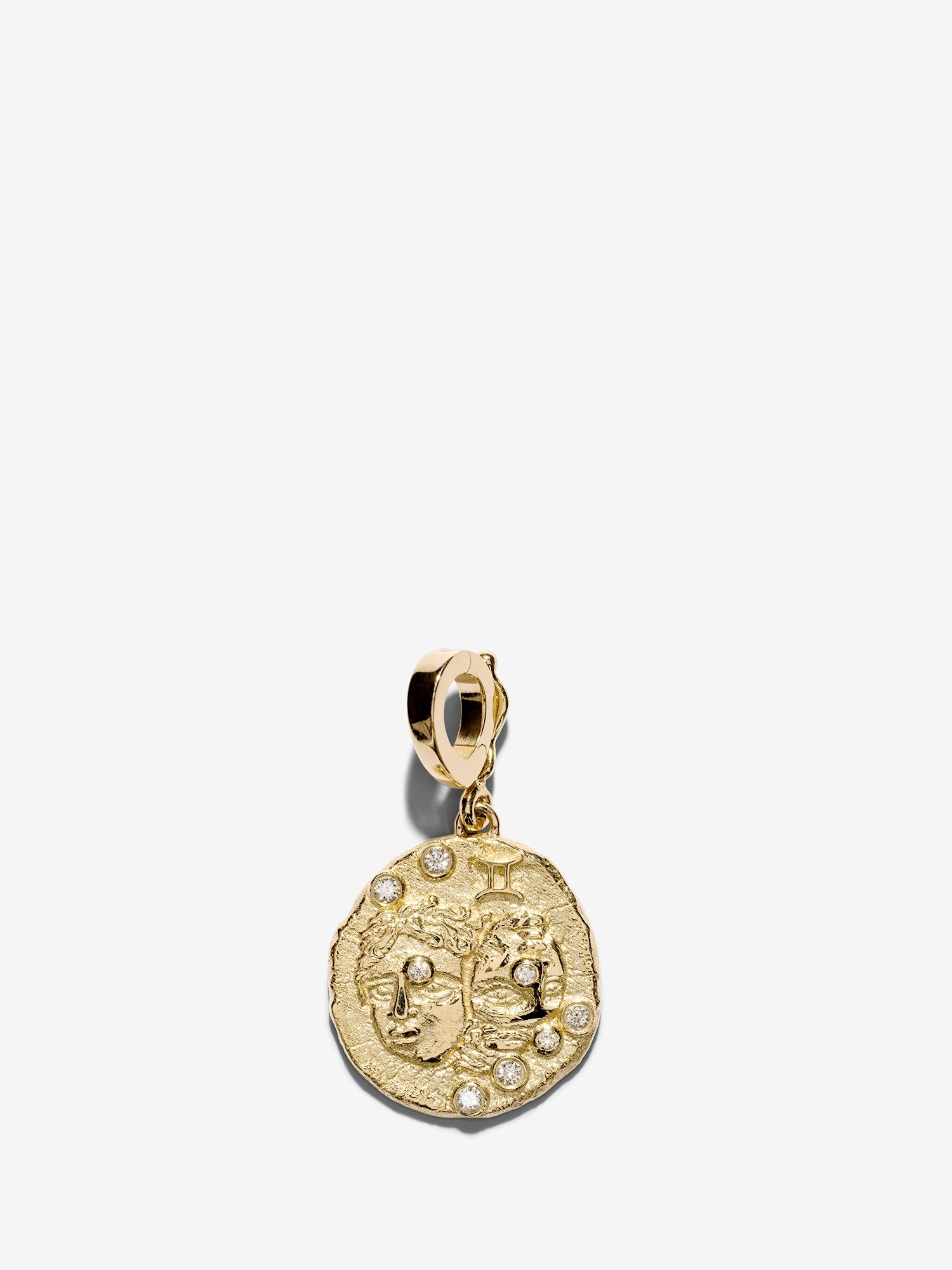 Of The Stars Gemini Small Coin Charm