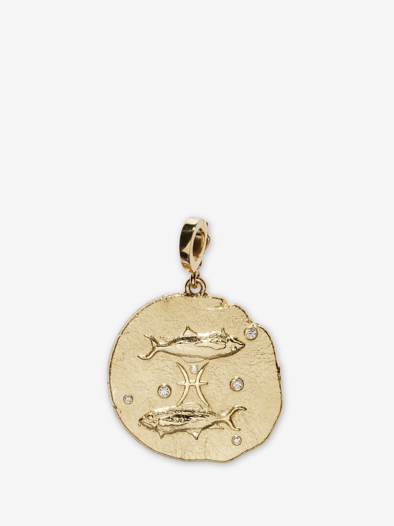 Of The Stars Pisces Large Coin Charm